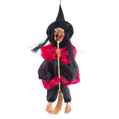 Halloween Hanging Witch Decoration Hanging Scary Ornaments Party Decor for Outdoor Hanging Halloween Decorations EnjoyingLeb Online