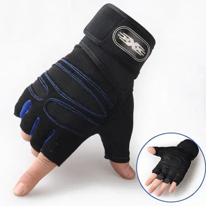Gym Gloves for Men Women Fitness Weight Lifting Wristband Gloves Body Building Training Sports Exercise Cycling Glove Shockproof EnjoyingLeb Online
