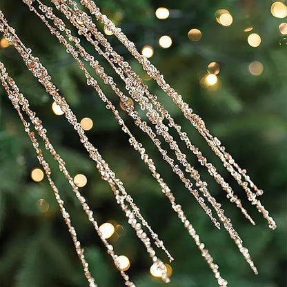 90cm Glitter Twig Ornaments Branches For Christmas Tree Vase Party Wedding navidad Atmosphere decorations Branches Sparkling EnjoyingLeb Online