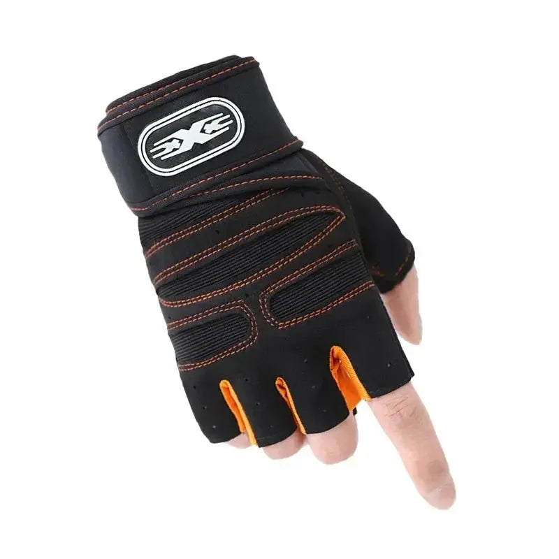 Gym Gloves for Men Women Fitness Weight Lifting Wristband Gloves Body Building Training Sports Exercise Cycling Glove Shockproof EnjoyingLeb Online
