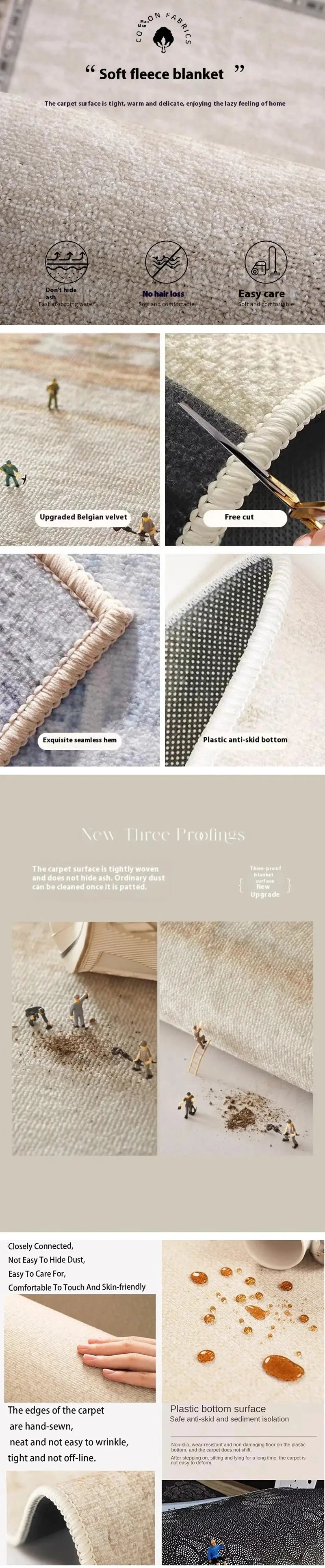 VIKAMA Christmas Carpet Christmas Tree Pattern Rug Live Room Sofa Carpet Chair Floor Mat Outdoor Carpet Large Area Rugs Christma EnjoyingLeb Online