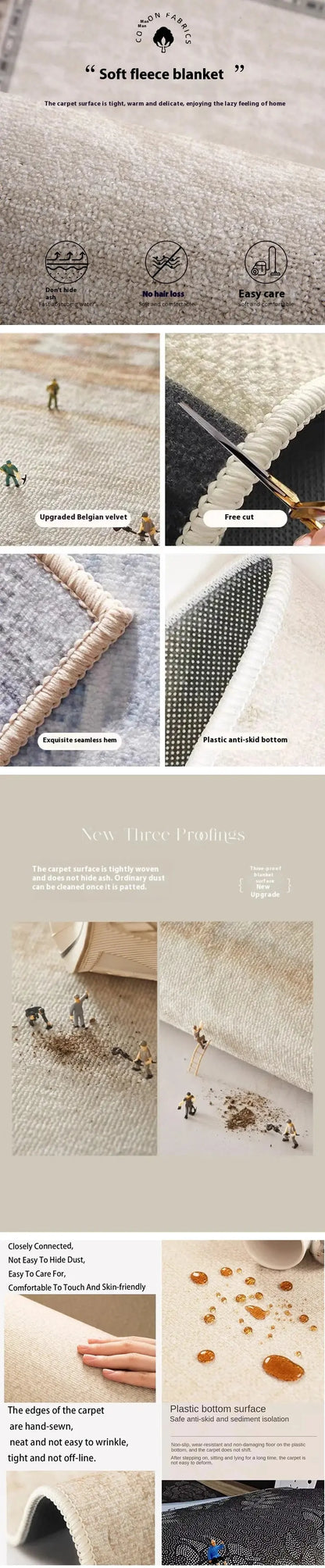 VIKAMA Christmas Carpet Christmas Tree Pattern Rug Live Room Sofa Carpet Chair Floor Mat Outdoor Carpet Large Area Rugs Christma EnjoyingLeb Online