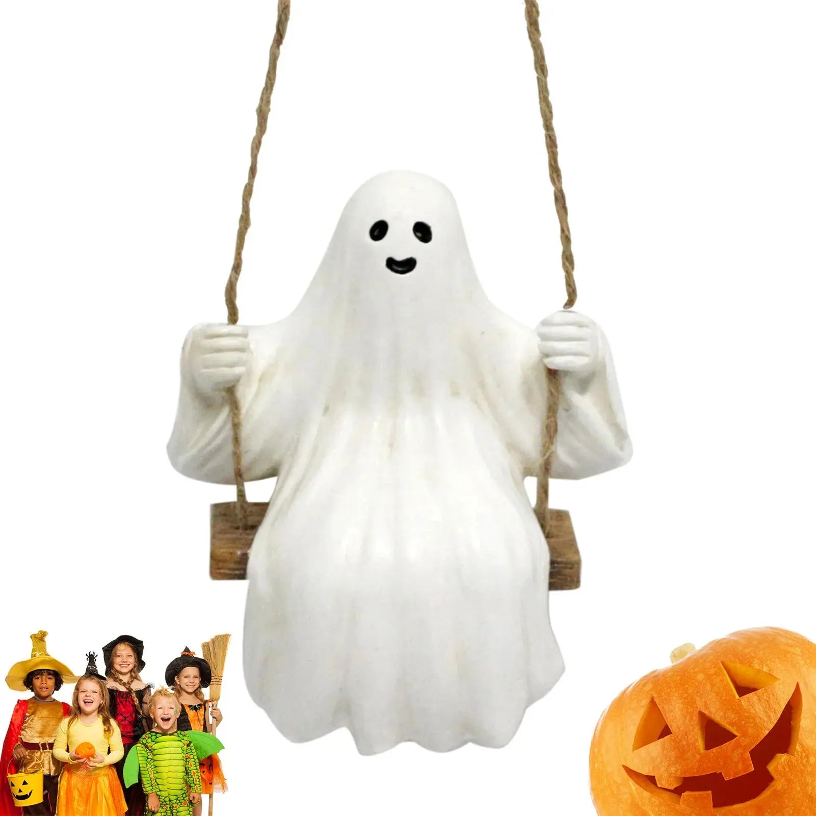 Halloween Decorations Ghost Figurines Halloween Ghost Hanging Ornament for Halloween Holiday Parties Decor EnjoyingLeb Online