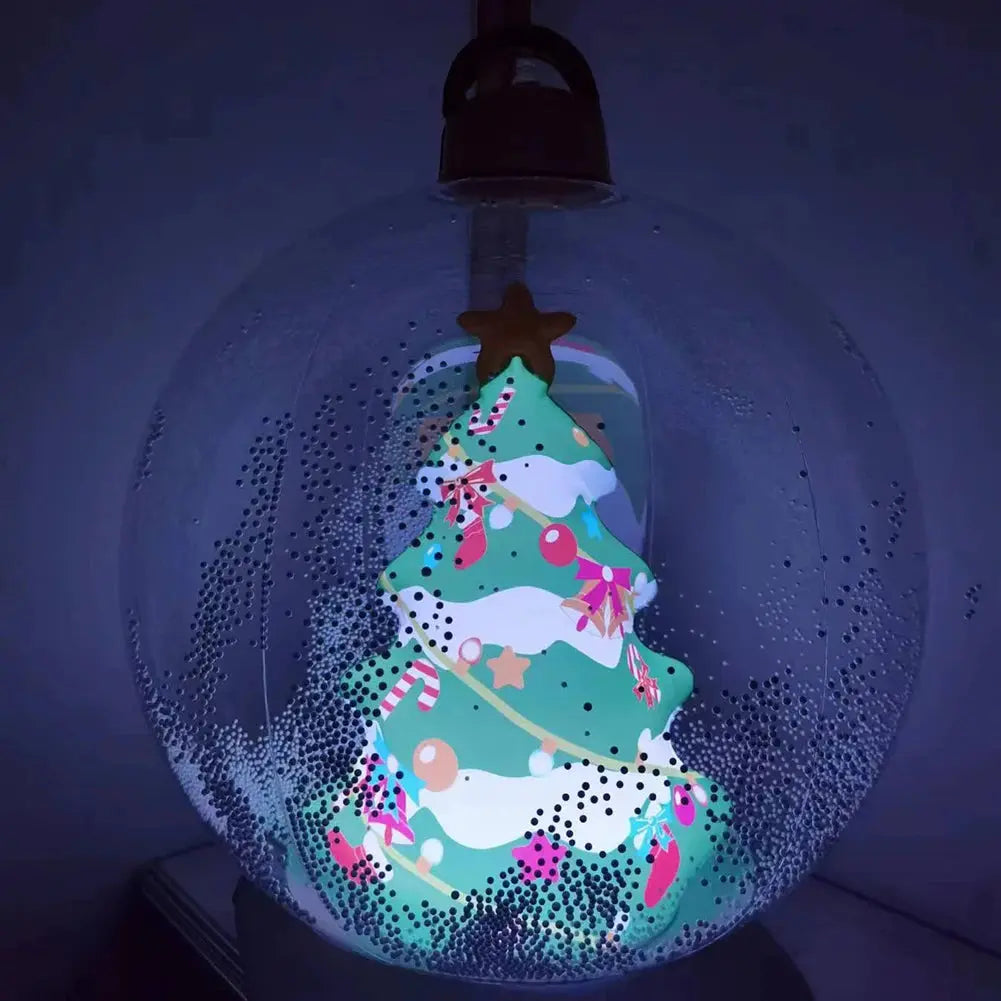 Outdoor Christmas Inflatable Decorated Ball PVC Giant Big Large Balls Xmas Tree Decorations Toy Ball with Light and Remote EnjoyingLeb Online