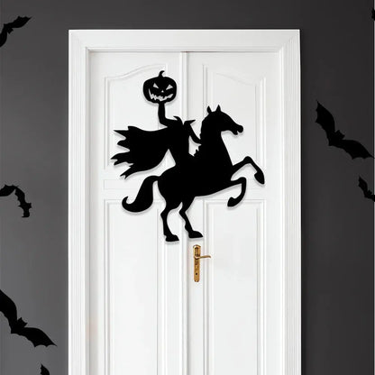 Halloween decoration room door stickers window decor skeleton hand pumpkin DIY devil witch hat glass window stickers ghost EnjoyingLeb Online
