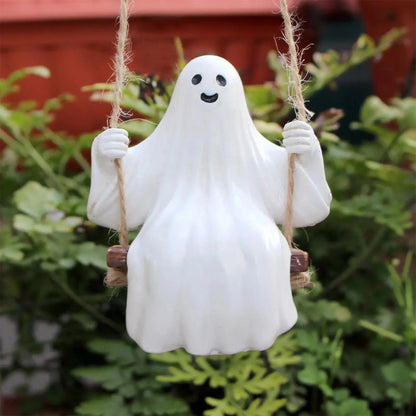 Halloween Decorations Ghost Figurines Halloween Ghost Hanging Ornament for Halloween Holiday Parties Decor EnjoyingLeb Online