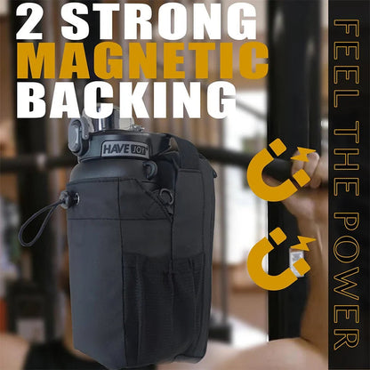 Magnetic Gym Bag Large Capacity Magnetic Carrier Bag With Phone Pocket Portable Gym Water Bottle Pouch Gym Accessories Organizer EnjoyingLeb Online
