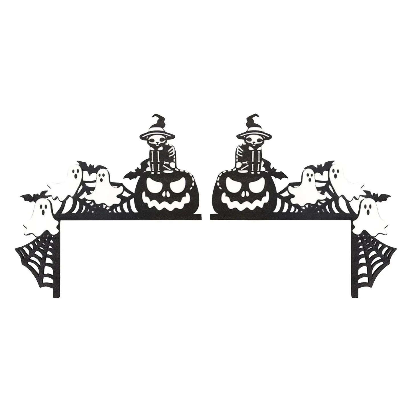 Halloween Creative Interesting Door Atmosphere Decoration, A Beautiful Scenery At Your Door Halloween Party Welcome Decor, Gift EnjoyingLeb Online