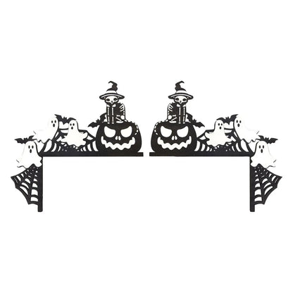 Halloween Creative Interesting Door Atmosphere Decoration, A Beautiful Scenery At Your Door Halloween Party Welcome Decor, Gift EnjoyingLeb Online