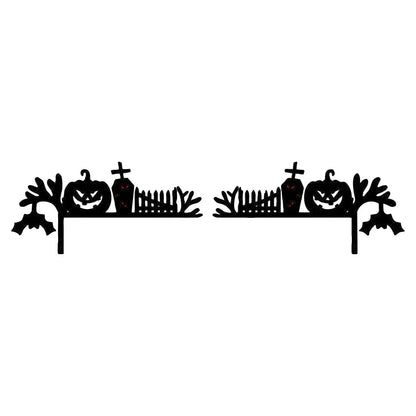 Halloween Creative Interesting Door Atmosphere Decoration, A Beautiful Scenery At Your Door Halloween Party Welcome Decor, Gift EnjoyingLeb Online